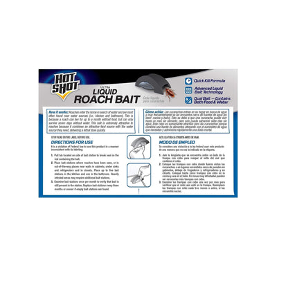 liquid bait matrix combining an attractive food source with water roaches need to survive