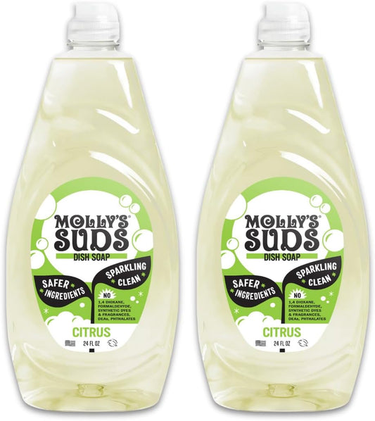 liquid dish soap format with enhanced grease-cutting scrubbing power