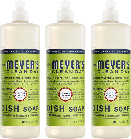 liquid dish soap formula with grease-cutting cleaning agents and glycerin