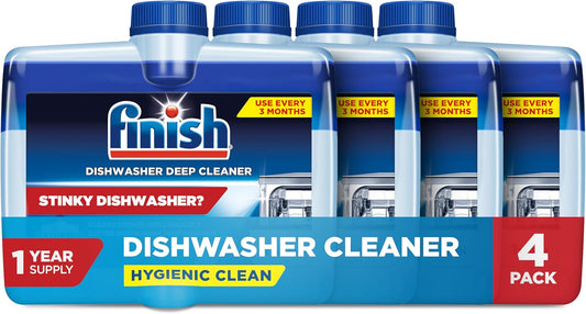 liquid formula powered by citric acid to dissolve limescale and cut through hidden grease