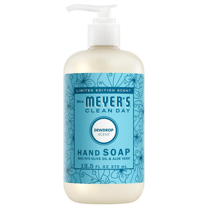 liquid hand soap in 12.5 fl oz recyclable bottle
