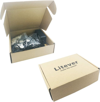 Litever 6-Strip LED Workbench Light Kit – 1800 Lumen Focused Illumination for Garage Benches, Craft Tables and Hobby Studios