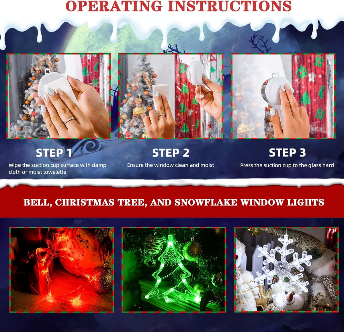 LOLStar Themed LED Window Lights – Affordable Christmas Gift for Mom, Friends, and Family