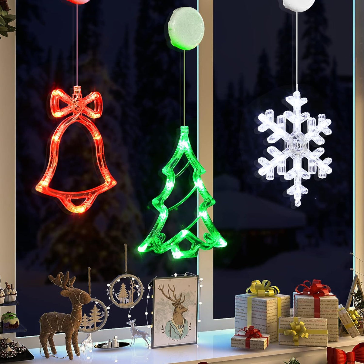 LOLStar Themed LED Window Lights – Affordable Christmas Gift for Mom, Friends, and Family