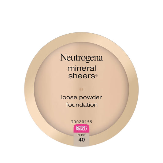 loose powder mineral formula — lightweight and breathable for all-day wear