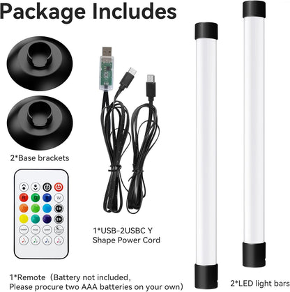 LotusLamp X Smart Light Bar – Living Room Mood Lighting, App & Remote Controlled TV Backlight with 64 Scenes