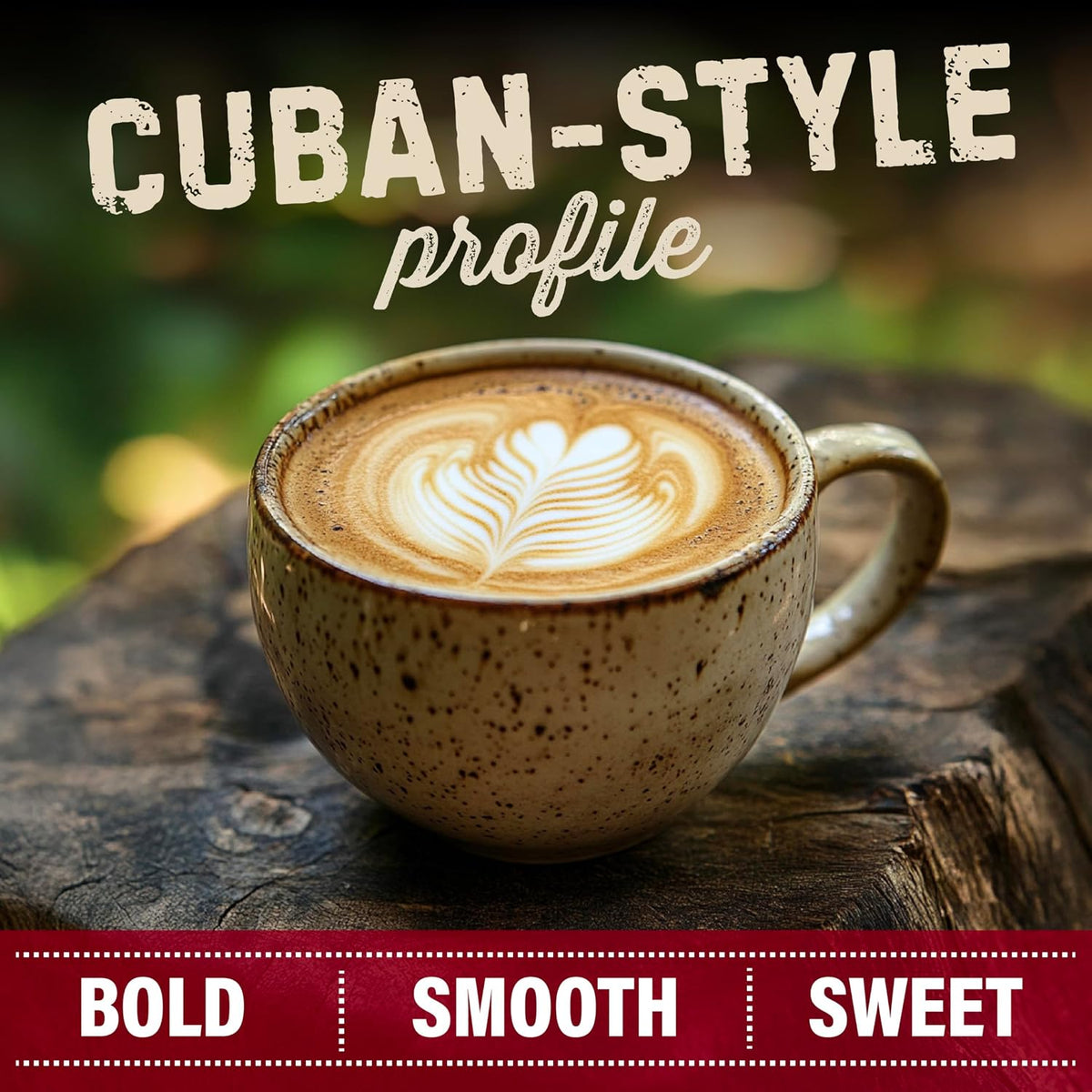 low-acidity flavor profile with notes of vanilla and sweet syrupy smokiness