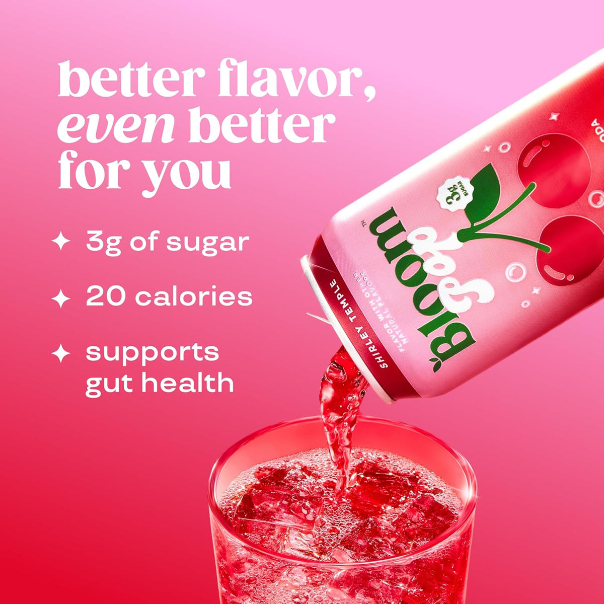 low-calorie carbonated soft drink in 12oz aluminum cans