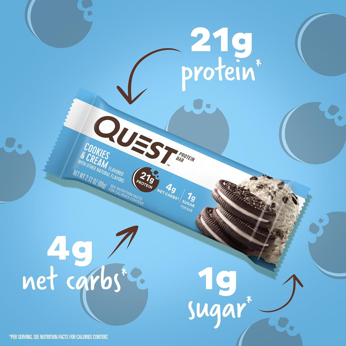 low-net-carb macros: 4g net carbs, 1g sugar, 13g fiber