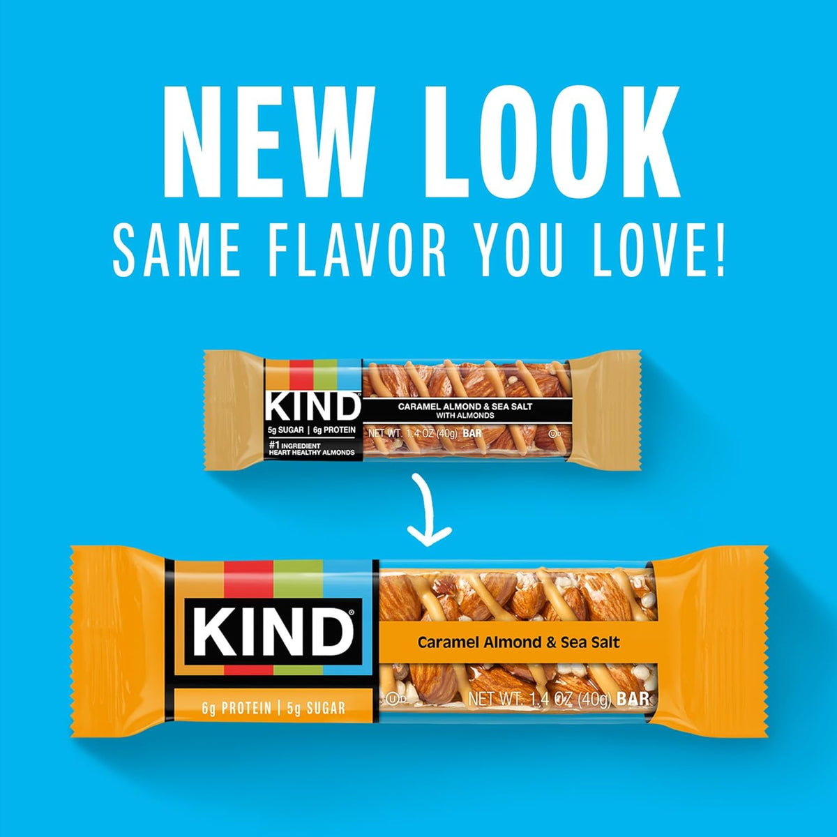 low sugar formulation (as low as 5g in dark chocolate nuts & sea salt)