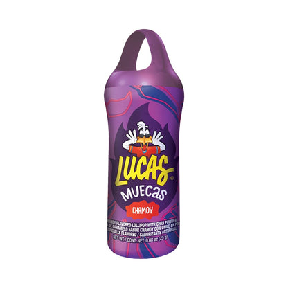 Lucas Muecas Chamoy Lollipops – Mess-Free Individually Wrapped Lollipops for Picnics, Tailgates, and Park Outings