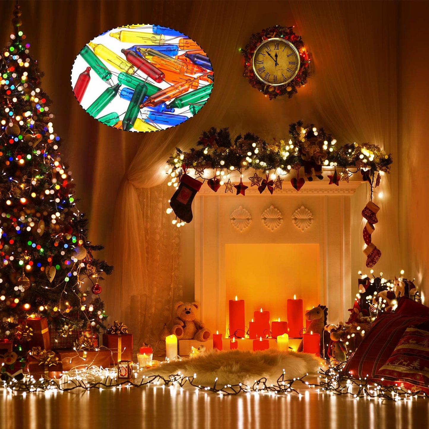Lumifye Glow Christmas Light Bulb Refill Set – Thoughtful Holiday Gift for Home Decorators, DIYers, and Party Hosts Who Love Customizable String Lights