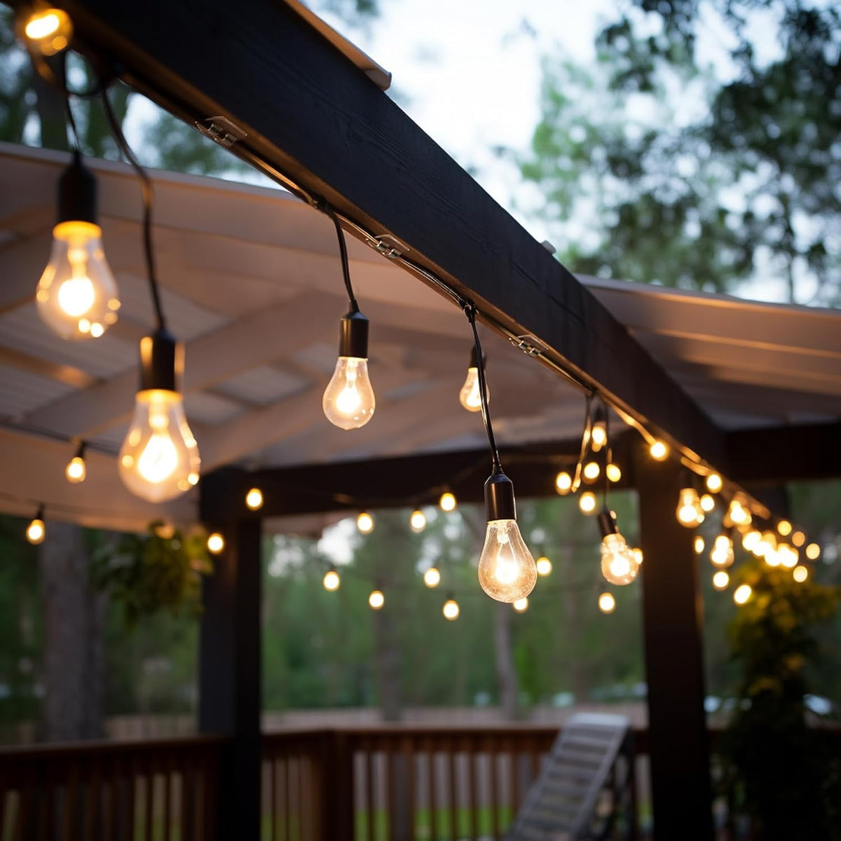 Lumivo String Light Clip Kit – Practical Birthday Gift for Mom, Hostesses, and Backyard Entertainers