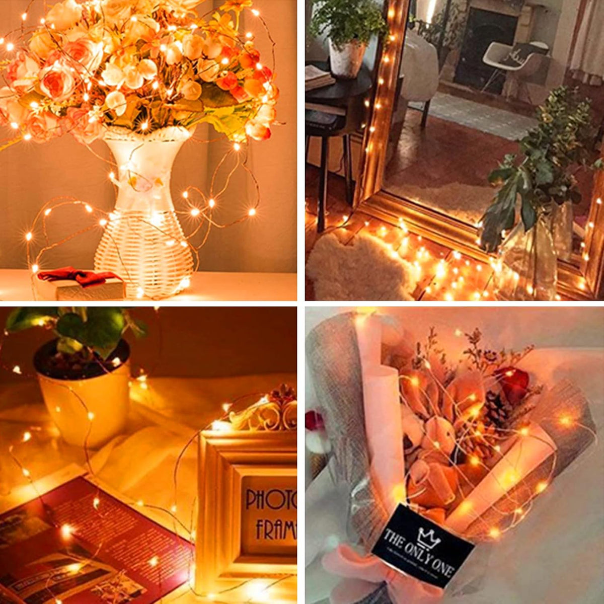 LumNest Battery Fairy Lights – Patio and Balcony String Lighting, Waterproof 66ft Outdoor Set