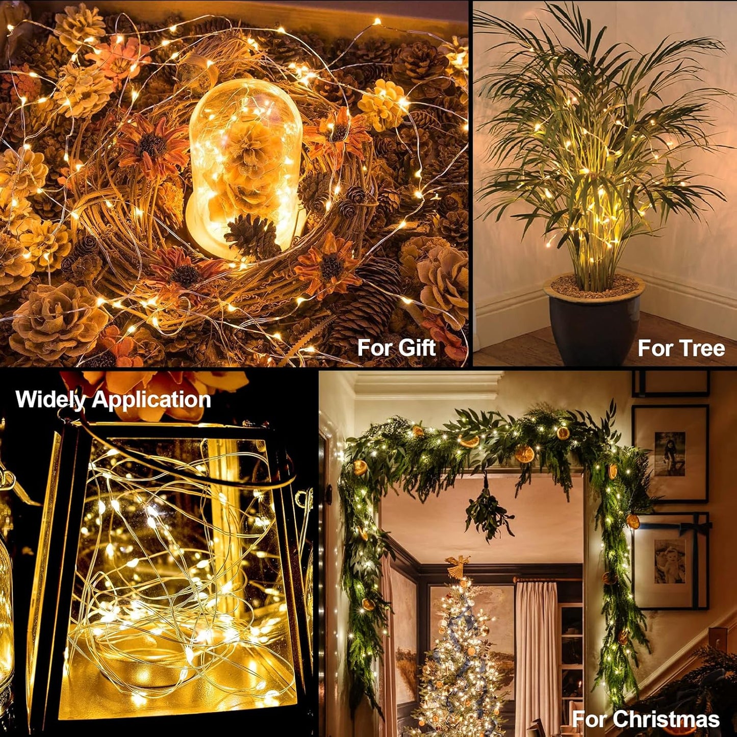 Lumoonity Fairy Lights – Thoughtful Birthday Gift for Her, Bedroom & Dorm Mood Lighting