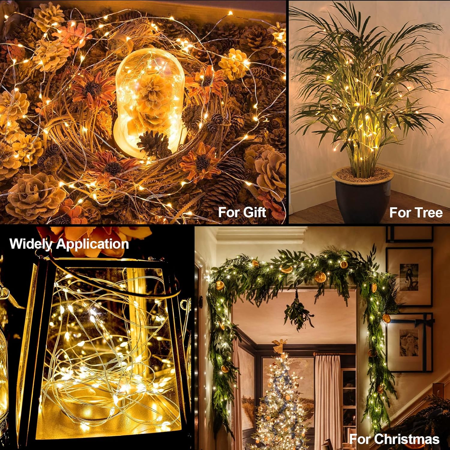 Lumoonity Fairy Lights – Thoughtful Birthday Gift for Her, Bedroom & Dorm Mood Lighting