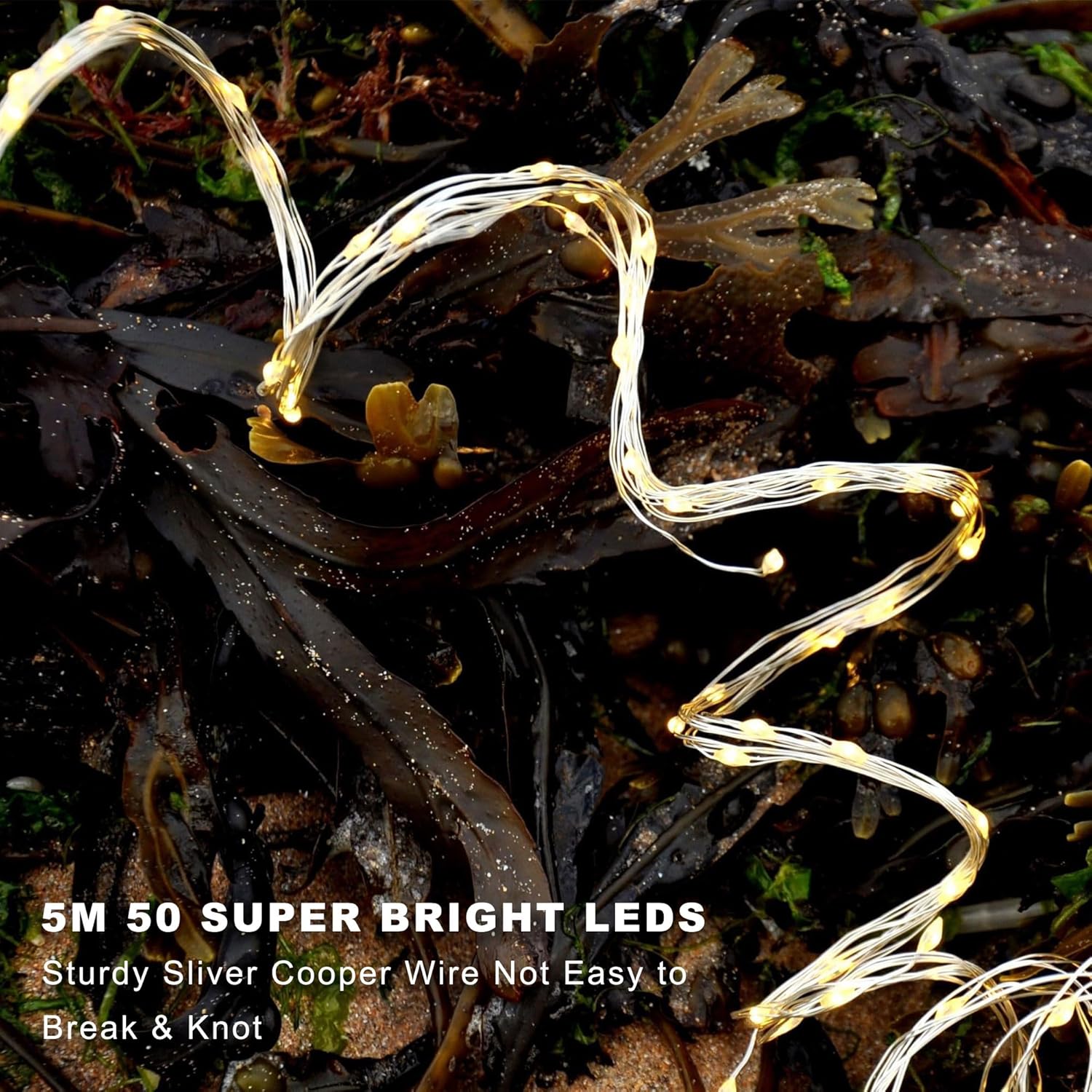 Lumoonity Fairy Lights – Thoughtful Birthday Gift for Her, Bedroom & Dorm Mood Lighting