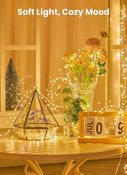 Lumoonos Cool Touch LED Lights – Child Safe String Lights for Nursery and Kids Bedroom