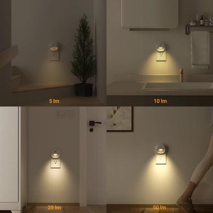 Lyridz Motion Night Light – Soft Warm Light for Kids Room and Midnight Diaper Changes, Dimmable