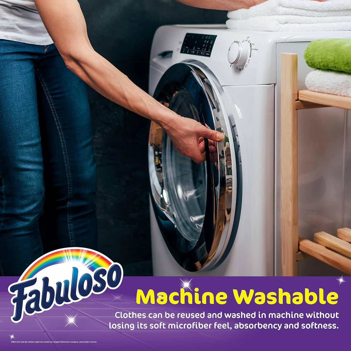 machine washable and reusable design that retains softness through repeated wash cycles