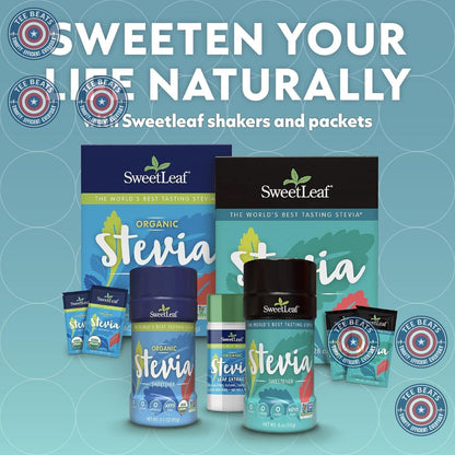 made from high-grade stevia leaves and purified water with no artificial additives