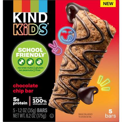 made with 100% whole grain oats and real chocolate chips