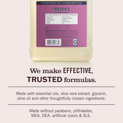 made with essential oils, aloe vera extract, olive oil, and lemon peel oil