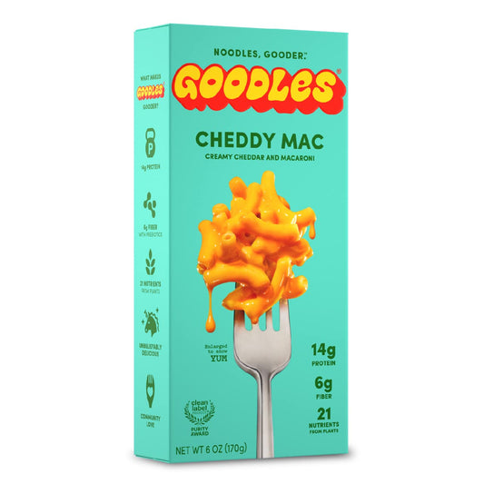 made with real cheddar cheese rather than artificial cheese powder