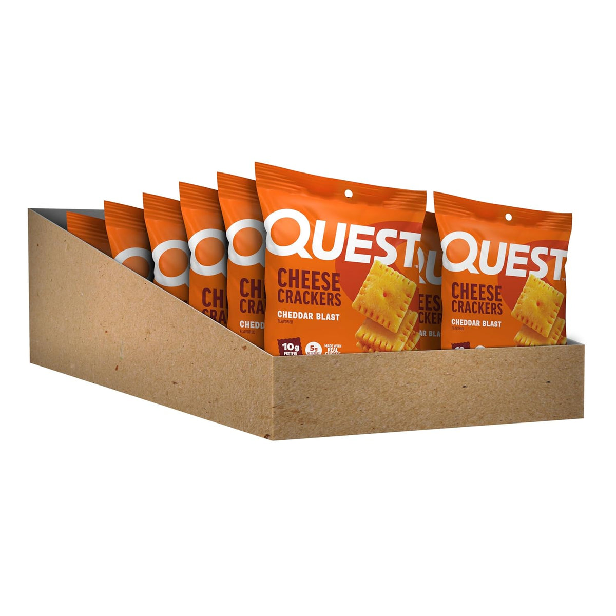 made with real cheese for authentic savory flavor