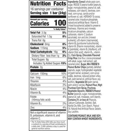 made with real reese's peanut butter