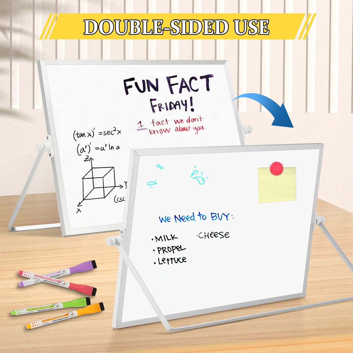magnetic surface compatible with included 8 magnetic markers and 8 magnetic pieces