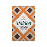 Maldon Smoked Sea Salt Flakes – Backyard BBQ Finishing Salt for Grilled Steaks and Vegetables