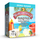 Margaritaville Singles to Go Variety Pack – Hiking Trail and Travel Tote Companion, Portable Powdered Water Sticks