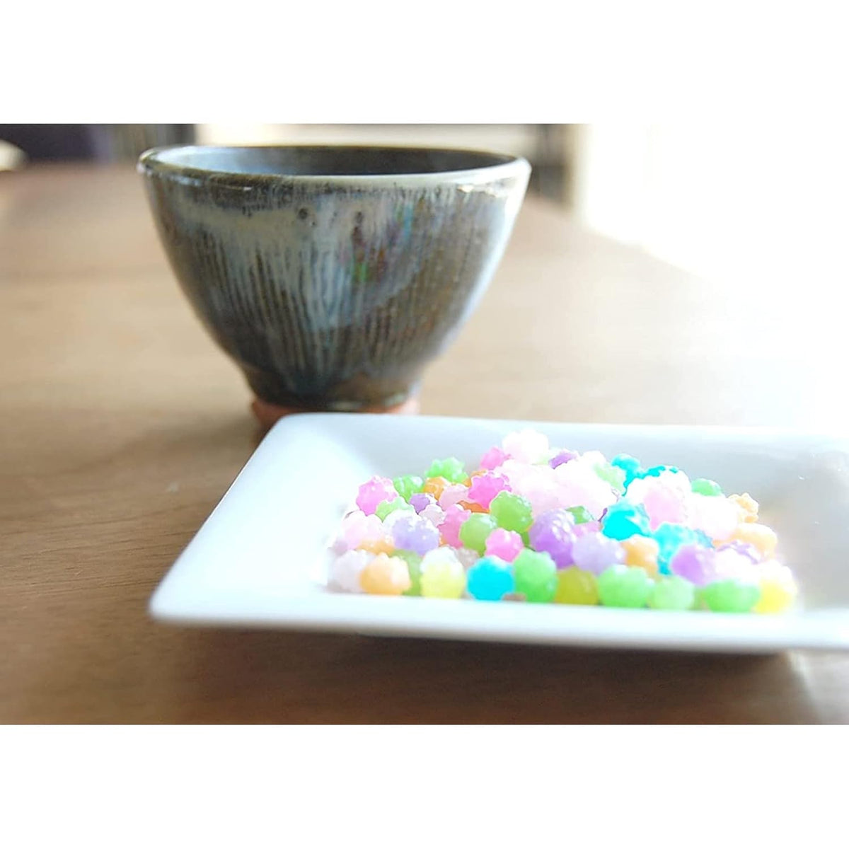 MARUTA Candy Konpeito – Simple One-Ingredient Hanatsume Candy, 50 Uncluttered Mini Packs for Intentional Snacking & Minimalist Gifting