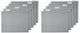 Gray - Letter (Pack of 2)