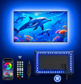 MATICOD Color Changing TV LED – Fun Kids Movie Night Light, Bluetooth Remote Strip