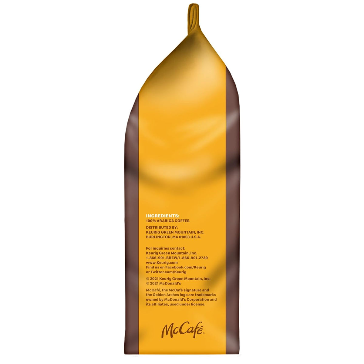 McCafe Premium Roast Medium Roast Ground Coffee for Steady Morning Work Routines, 12 oz Bag