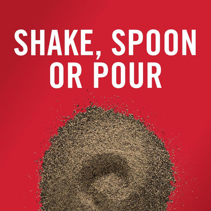 McCormick Coarse Ground Black Pepper – Recycled Bottle Coarse Pepper for Intentional, Less-Is-More Cooking