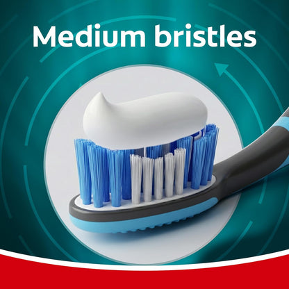 medium bristle firmness suitable for most adult users