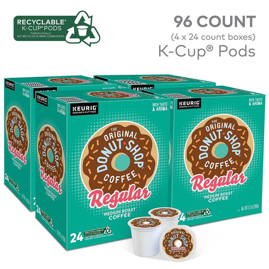 medium roast caffeinated blend at 130 mg caffeine per serving