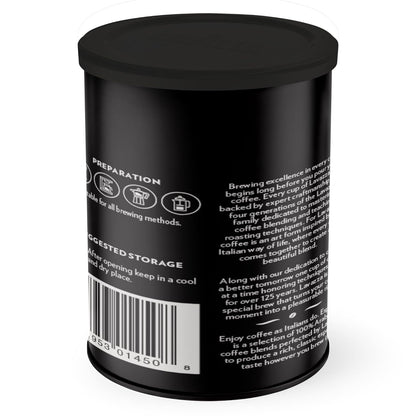 medium roast with 5/10 intensity and sweet aromatic finish