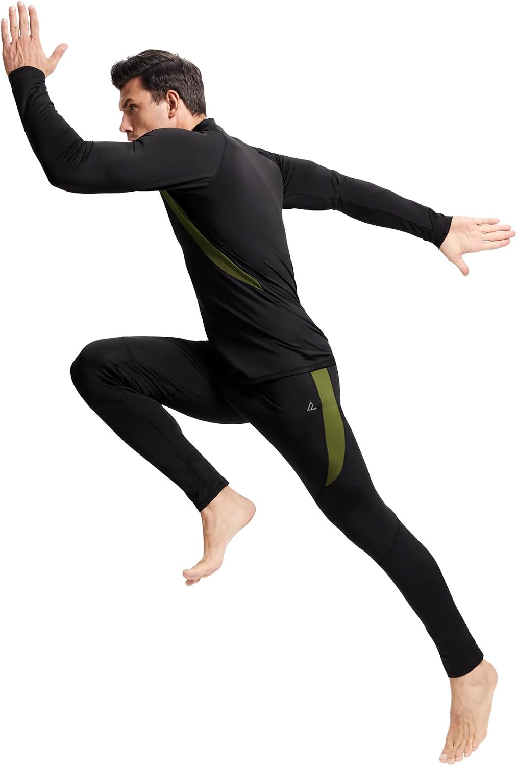 Mens Thermal Underwear Long Johns Set – Cold Weather Hunting Base Layer for Ice Fishing Shacks and Backwoods Trips
