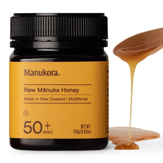 mgo 50+ certified manuka honey with 2,000+ bioactive compounds