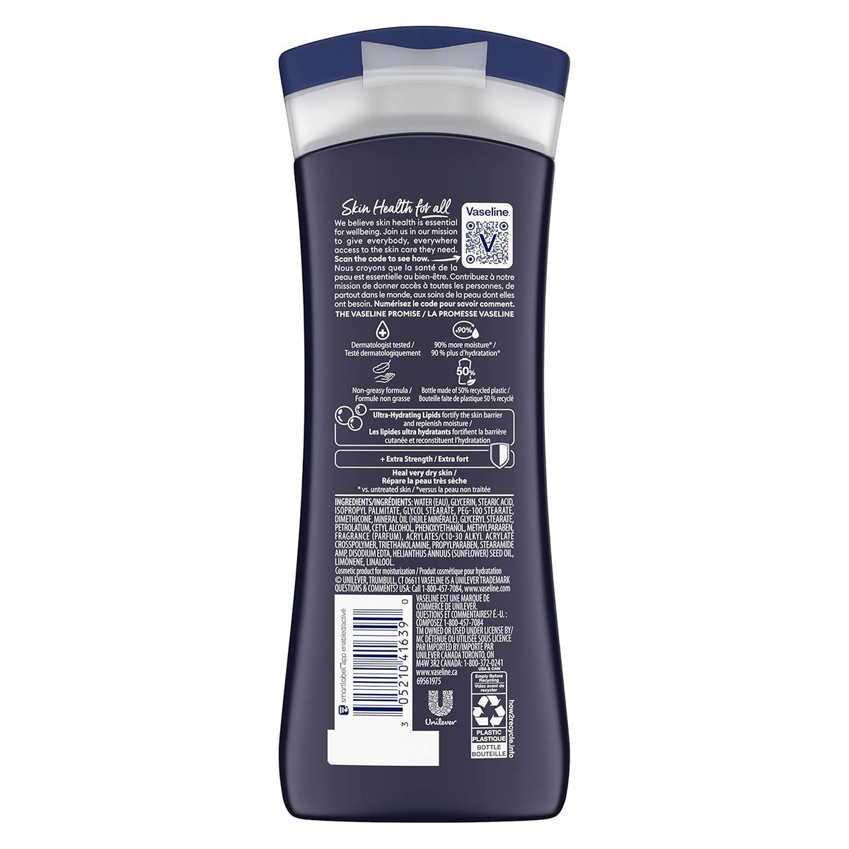 microdroplets of vaseline jelly blended with ultra-hydrating lipids