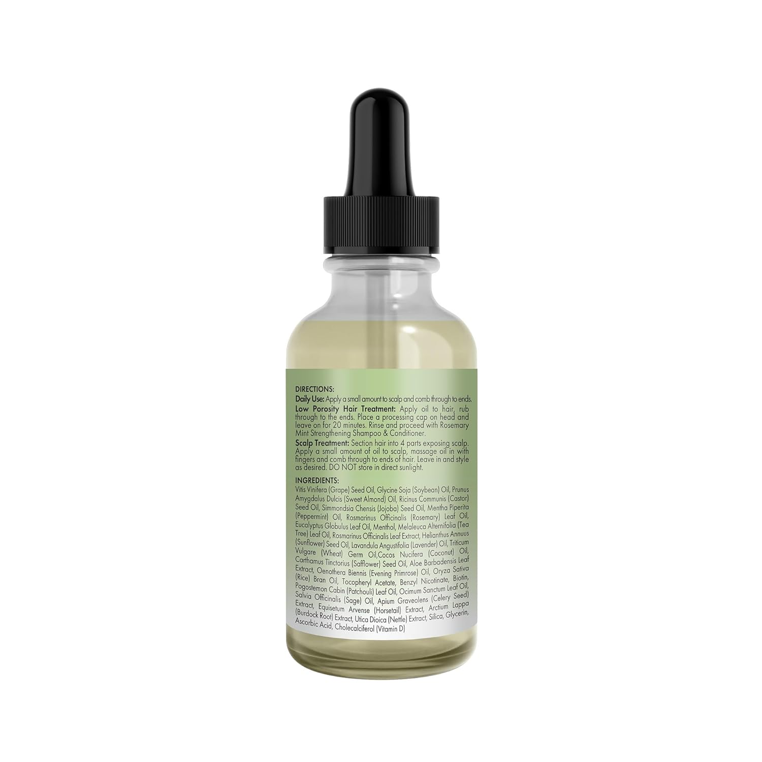Mielle Organics Rosemary Mint Light Hair Oil – Evening Scalp Ritual for Stress Relief and Mindful Hair Care