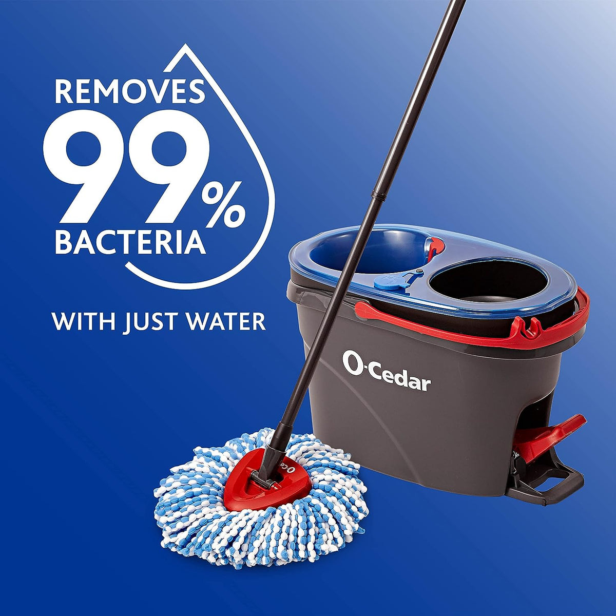 millions of microfiber strands that lift dirt, grime, and stuck-on messes