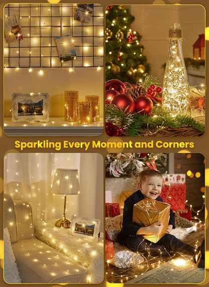 Minetom LED Starry String Lights – Housewarming Gift for Women, Waterproof Cozy Lighting for New Homeowners