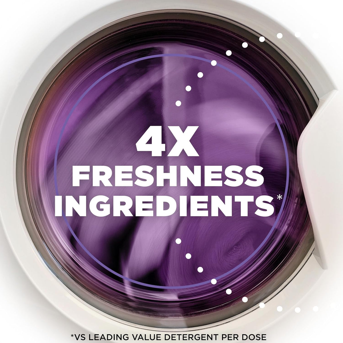 minimal 4-ingredient formula: crystallized minerals, arm & hammer baking soda, non-sticking agent, light lavender fragrance