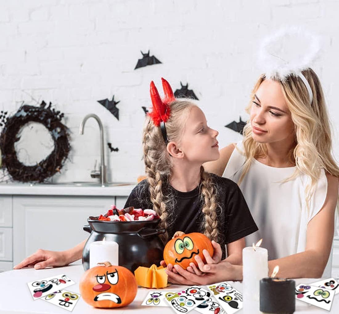 MiniPumpkin Stickers – Quick Seasonal Decor Upgrade for Mantel and Porch Displays