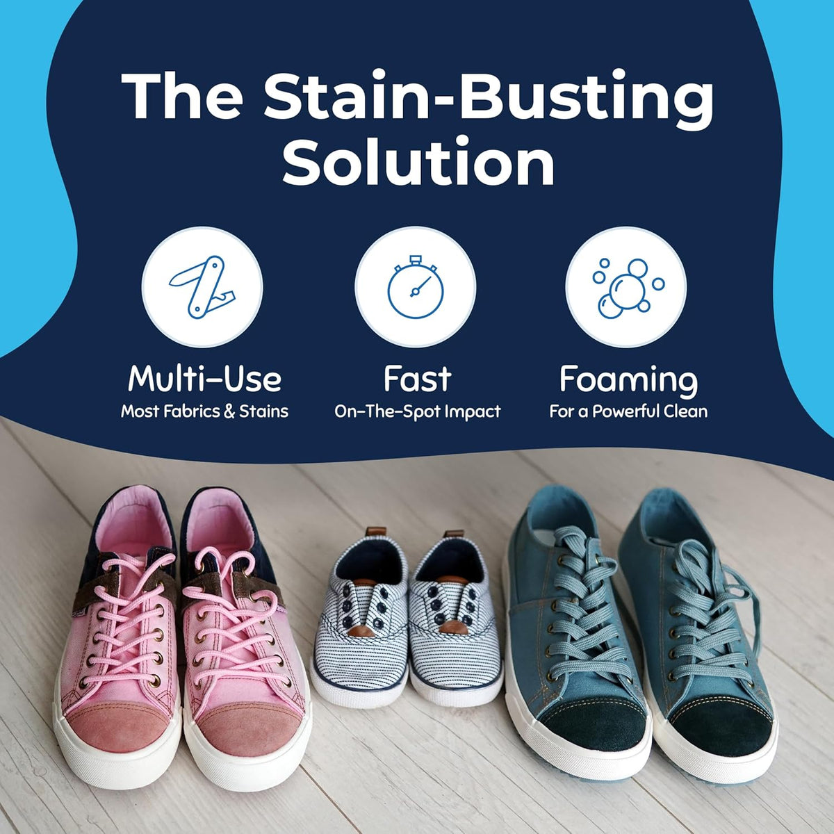 Miss Mouth's Messy Steppers Shoe Cleaner – Portable Wipes for Field, Trail, and After-Sport Touch-Ups